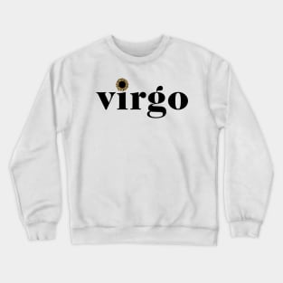 Virgo Sunflower Zodiac Crewneck Sweatshirt